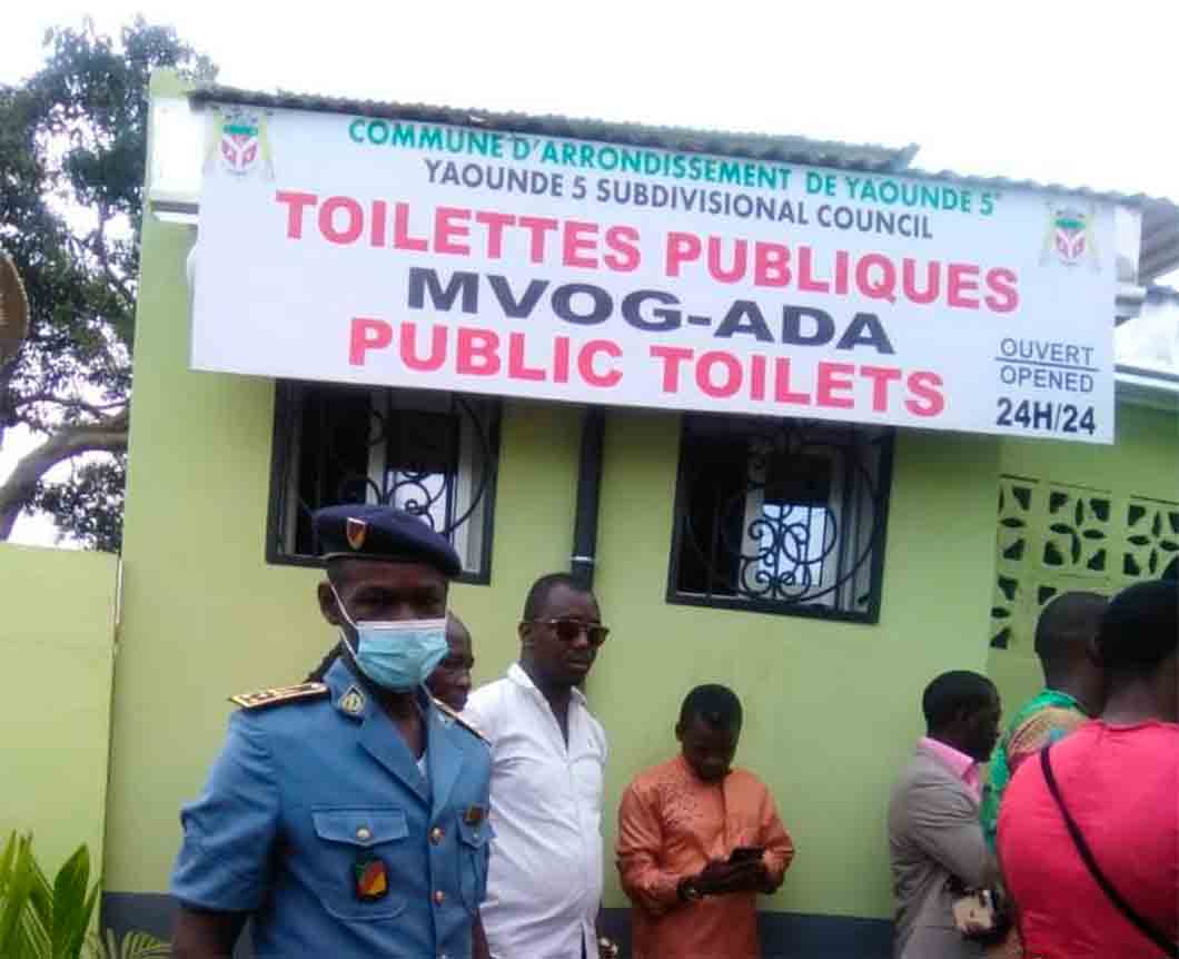 Le projet « un carrefour, une toilette » prend corps dans la commune d'arrondissement de Yaoundé V/©ME