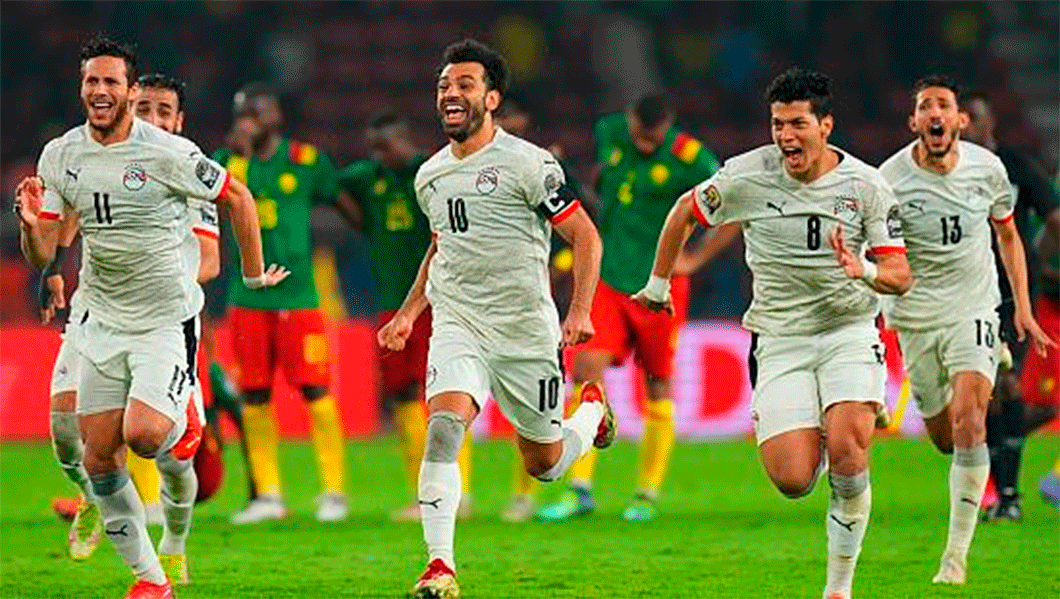 L'Egypte célèbre sa demi-finale face au Cameroun /©Africanews